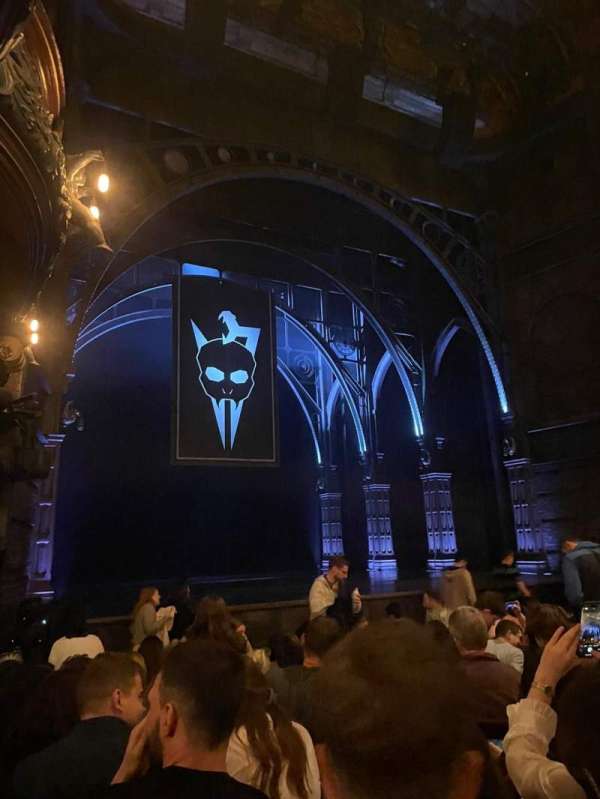 Palace Theatre, West End, section: Stalls, row: H, seat: 26