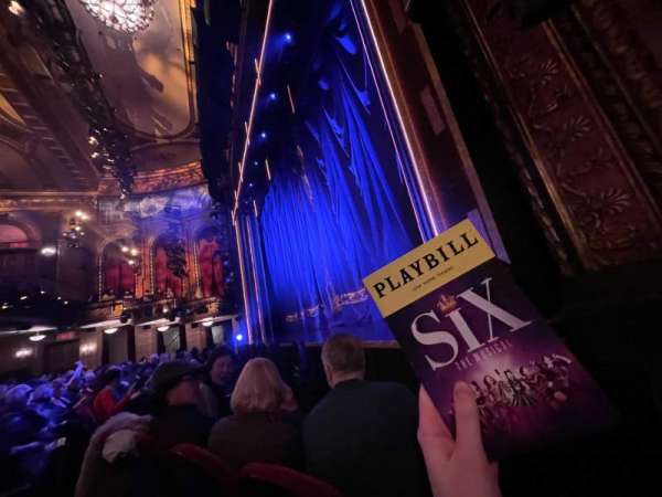 Lena Horne Theatre, section: Orchestra R, row: A, seat: 12