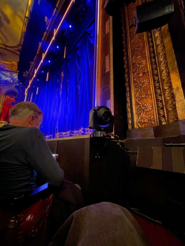 Lena Horne Theatre, section: Orchestra R, row: A, seat: 12