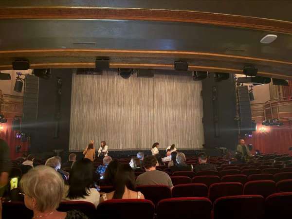 St. James Theatre, section: Orchestra C, row: P, seat: 113