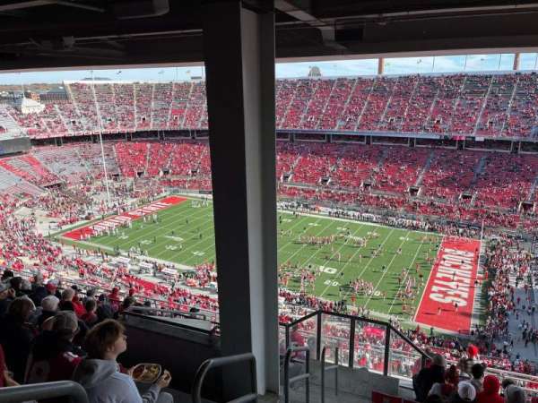 Ohio Stadium, section: 29D, row: 11, seat: 1-3