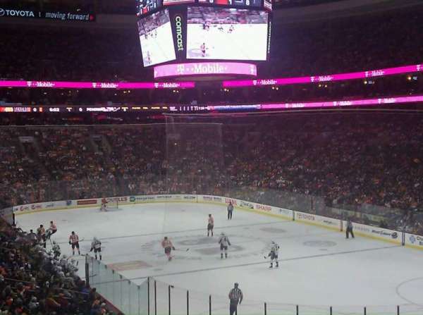 Xfinity Mobile Arena, section: 105, row: 26, seat: 16