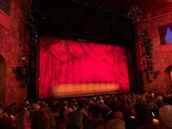 August Wilson Theatre, section: Orchestra L, row: N, seat: 9