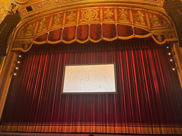 United Palace, section: Orchestra, row: FF, seat: 6