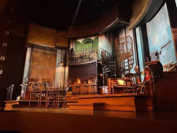 Walter Kerr Theatre, section: Orchestra R, row: C, seat: 8