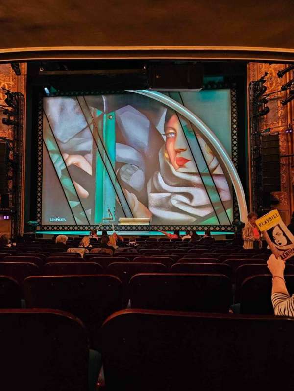 Longacre Theatre, section: Orchestra C, row: P, seat: 106