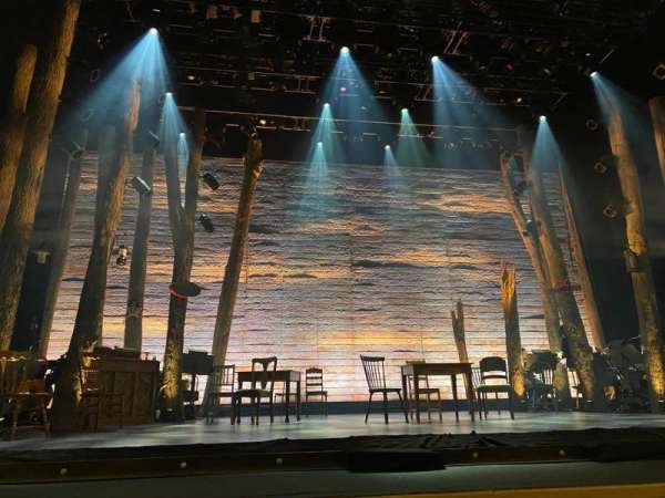Shubert Theater, New Haven, section: Orchestra C, row: CC, seat: 111