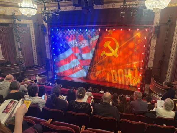 Imperial Theatre, section: Front Mezzanine RC, row: F, seat: 309