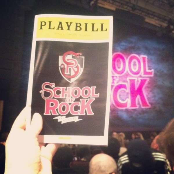 Winter Garden Theatre, section: Orchestra C, row: K, seat: around 108