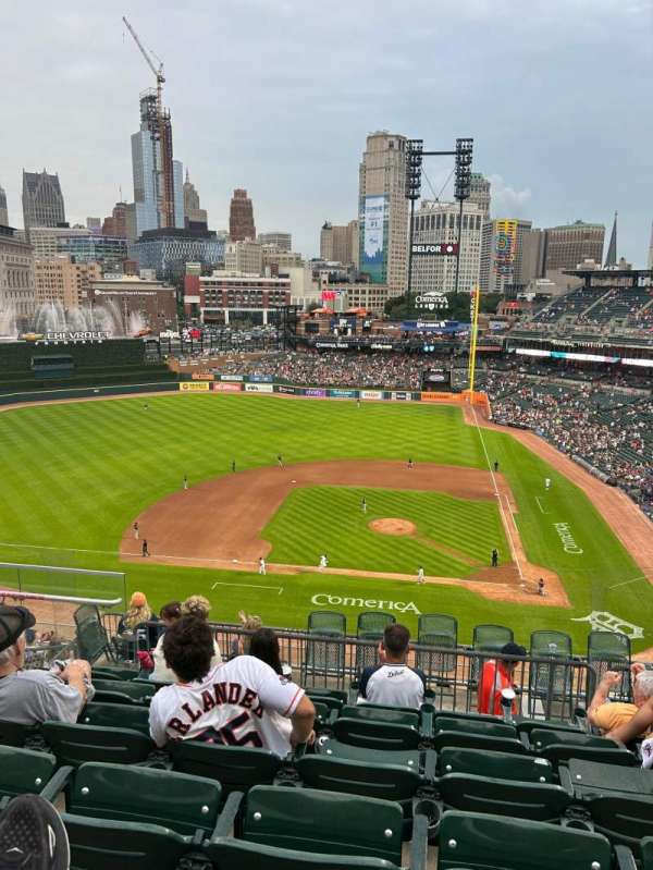 Comerica Park, section: 332, row: 8, seat: 17