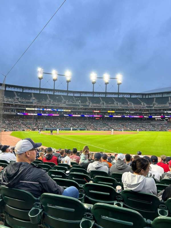 Comerica Park, section: 113, row: 13, seat: 11
