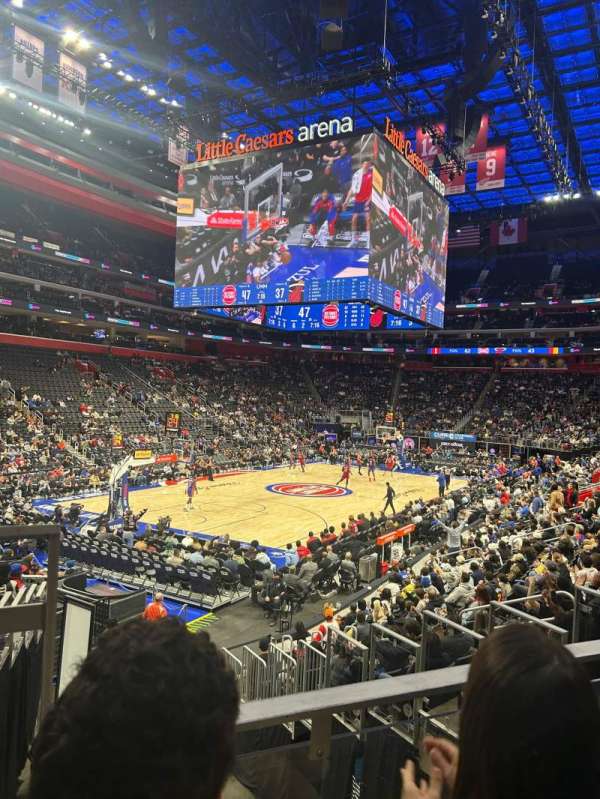 Little Caesars Arena, section: 126, row: 14, seat: 15