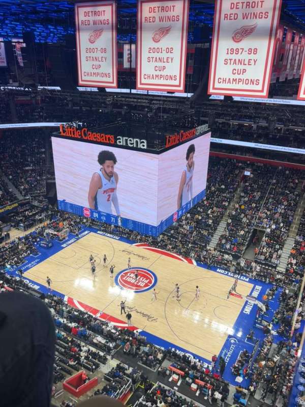 Little Caesars Arena, section: G14, row: 1, seat: 3