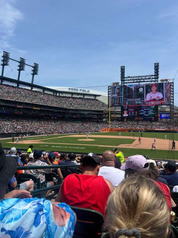 Comerica Park, section: 120, row: 27, seat: 12
