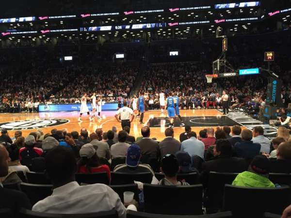 Barclays Center, section: 23, row: 5, seat: 5