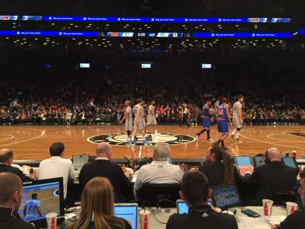 Barclays Center, section: VIP 8, row: 1, seat: 10