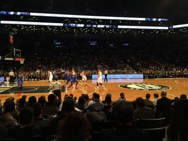 Barclays Center, section: VIP 25, row: 5, seat: 8