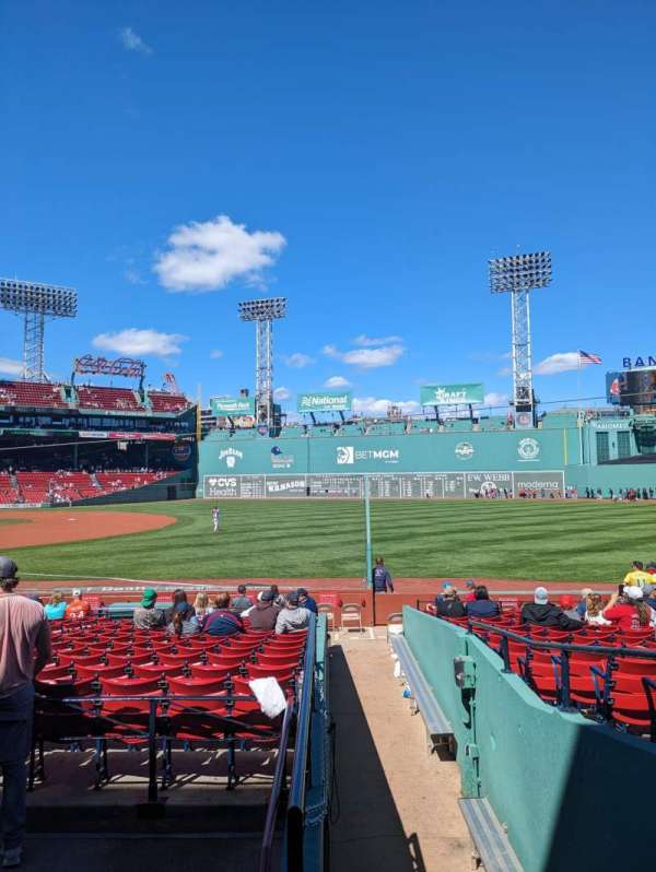 Fenway Park, section: Loge Box 98, row: DD, seat: 5-6