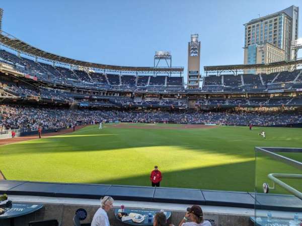 Petco Park, section: 131, row: 1, seat: 17-18