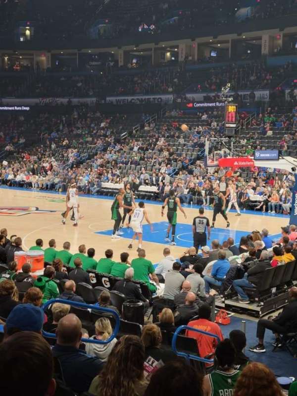 Paycom Center, section: 113, row: J, seat: 9-10