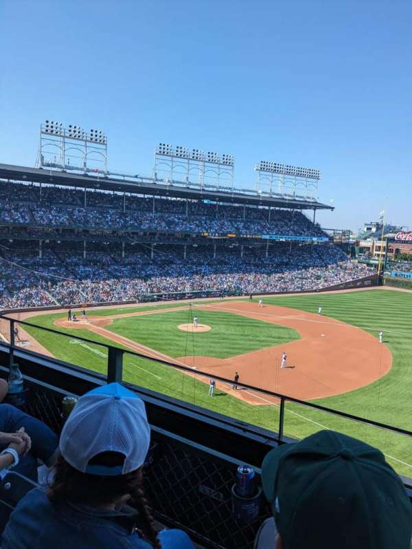 Wrigley Field, section: 328R, row: 2, seat: 9-10