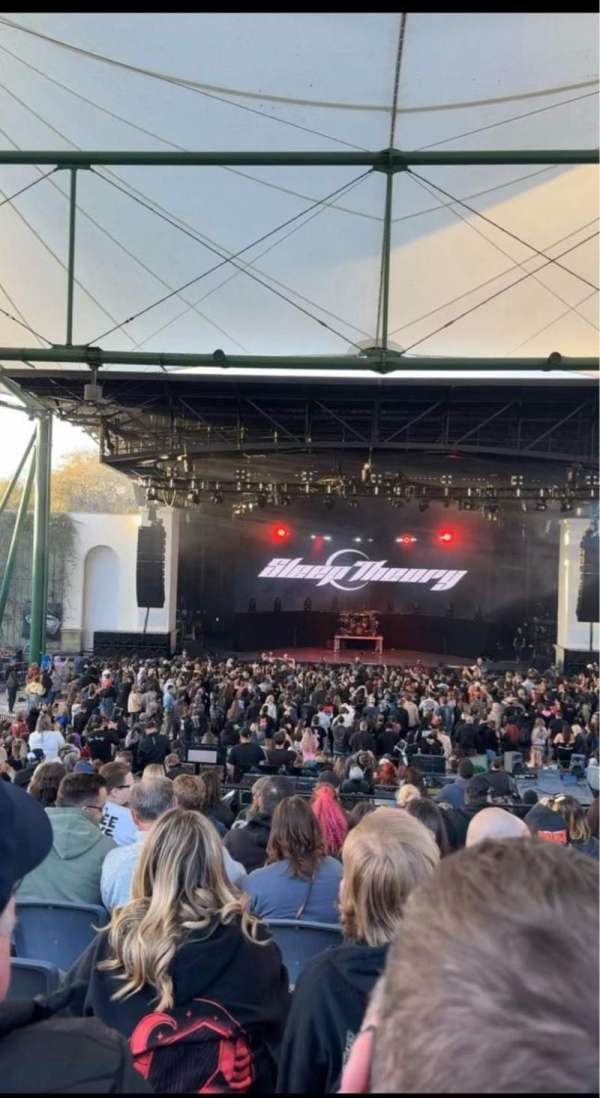 St. Augustine Amphitheatre, section: 202, row: X, seat: 129