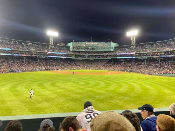 Fenway Park, section: Bleacher 34, row: 4, seat: 12