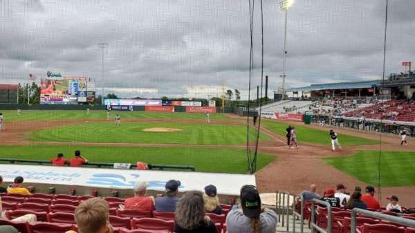 Veterans Memorial Stadium, Cedar Rapids, section: 115, row: N, seat: 14