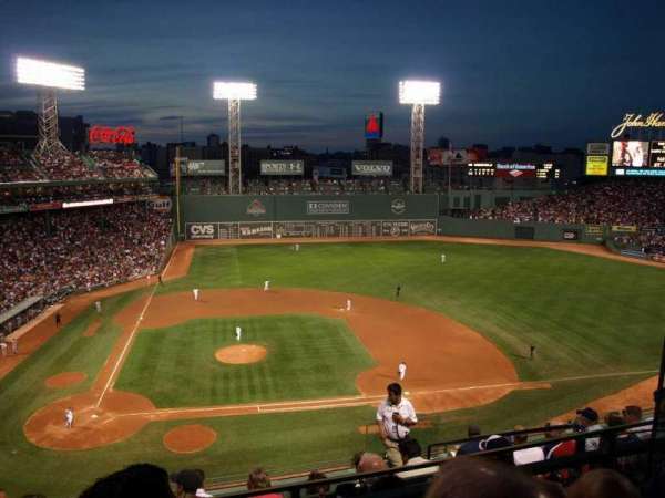 Fenway Park, section: Pavilion Box 3, row: B, seat: 4