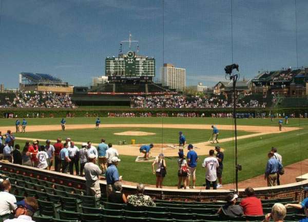 Wrigley Field, section: 19, row: 2, seat: 8