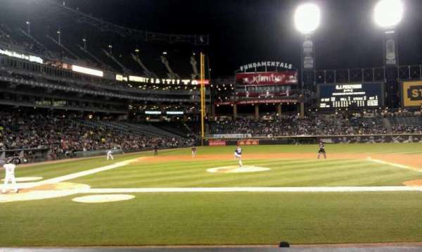 Rate Field, section: 126, row: 9, seat: 3