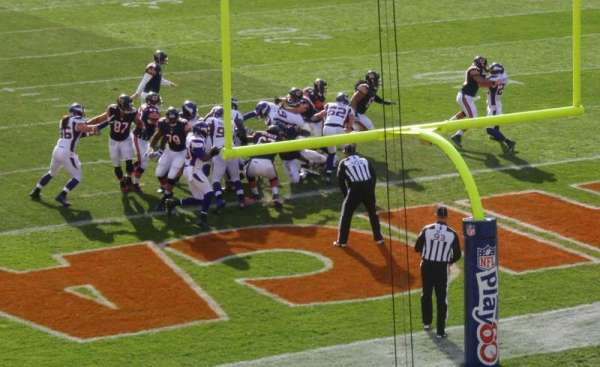Soldier Field, section: 253, row: 1, seat: 1