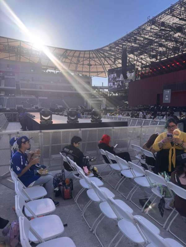 BMO Stadium, section: Floor B1, row: 7, seat: 20
