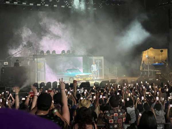 White River Amphitheatre, section: 204, row: 5, seat: 1