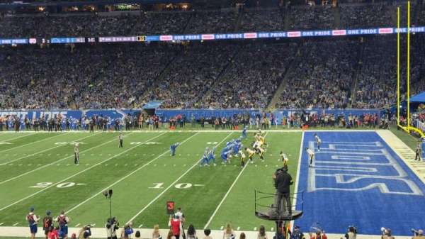Ford Field, section: 131, row: 25, seat: 8