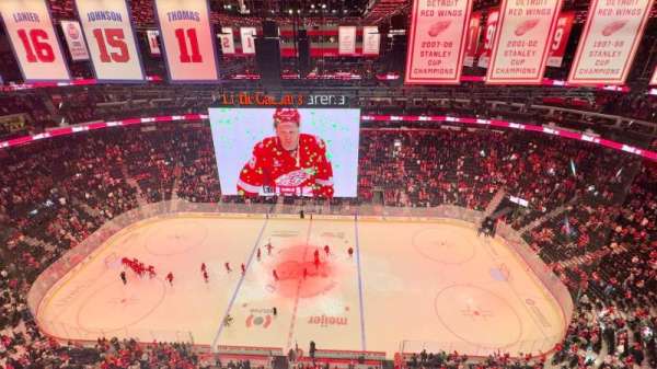 Little Caesars Arena, section: G10, row: 1, seat: 1