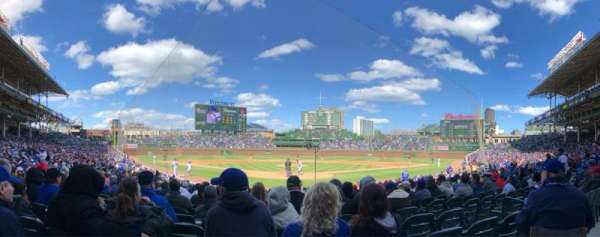 Wrigley Field, section: 118, row: 1, seat: 2