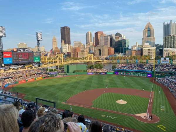 PNC Park, section: 320, row: H, seat: 6