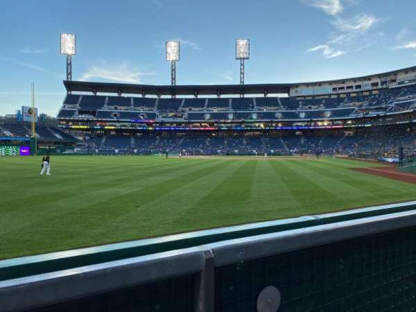 PNC Park, section: 134, row: A, seat: 10