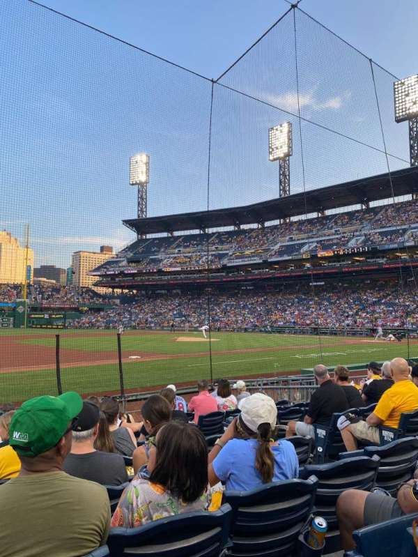 PNC Park, section: 25, row: K, seat: 5