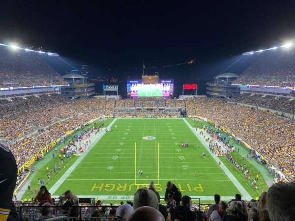 Acrisure Stadium, section: 523, row: O, seat: 25