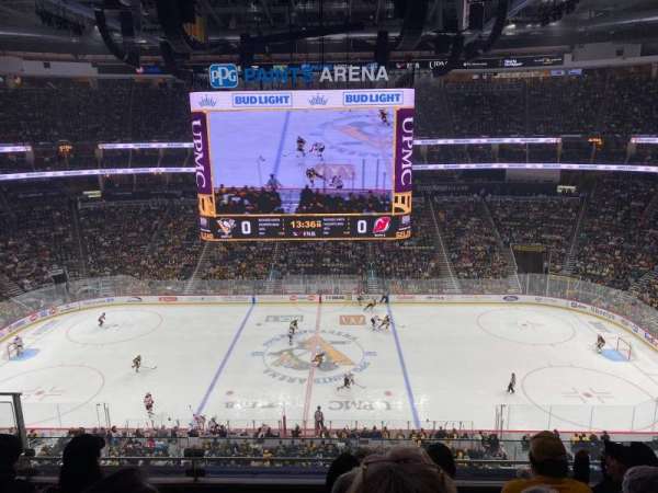 PPG Paints Arena, section: 202, row: D, seat: 9