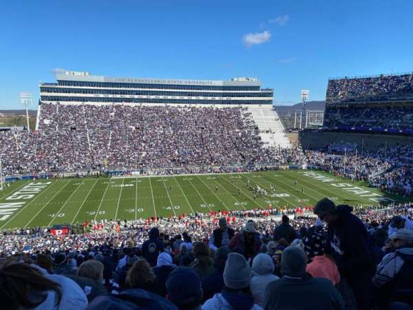 Beaver Stadium, section: WFU, row: 74, seat: 19