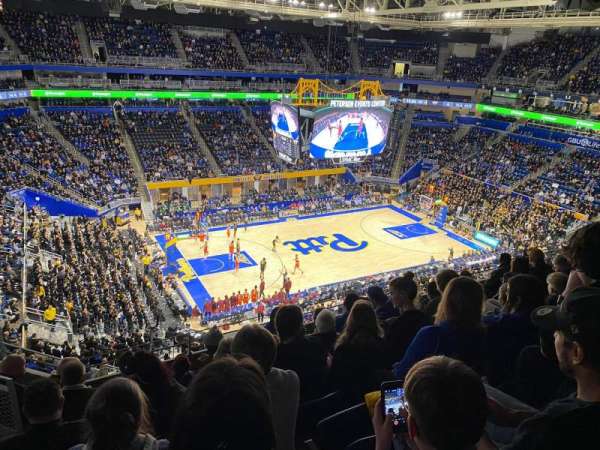 Petersen Events Center, section: 210, row: F, seat: 12
