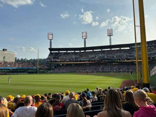 PNC Park, section: 133, row: P, seat: 5