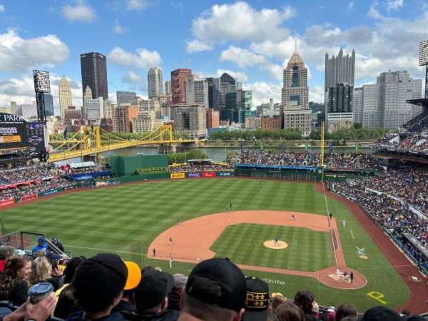 PNC Park, section: 321, row: Q, seat: 5