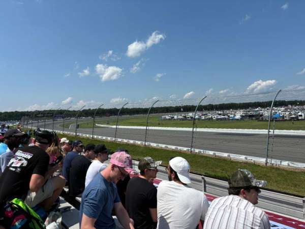 Pocono Raceway, section: 140, row: 14, seat: 8