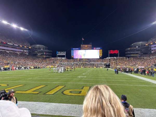 Acrisure Stadium, section: 124, row: B, seat: 14
