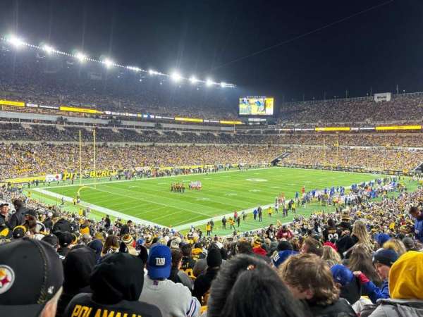 Acrisure Stadium, section: 104, row: KK, seat: 6
