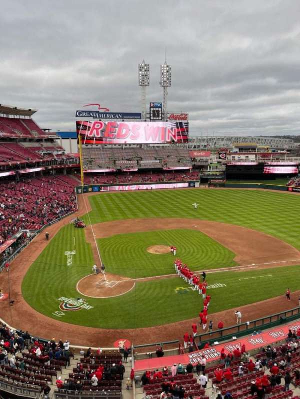 Great American Ball Park, section: 427, row: A, seat: 10